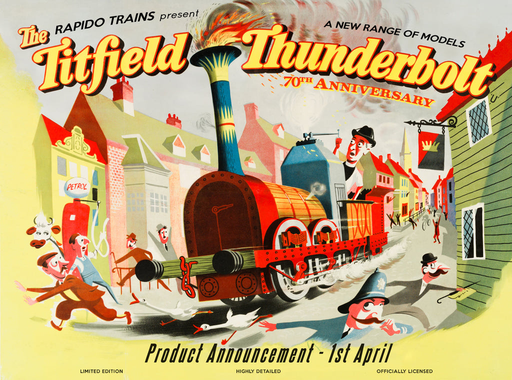 LEFT FOR TITFIELD!!! - Rapido Trains announce exclusive Titfield Thunderbolt collection in OO!