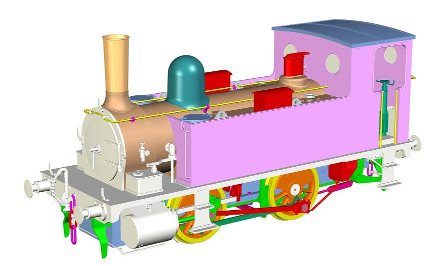 Dapol Announce L&SWR B4 0-4-0T in O