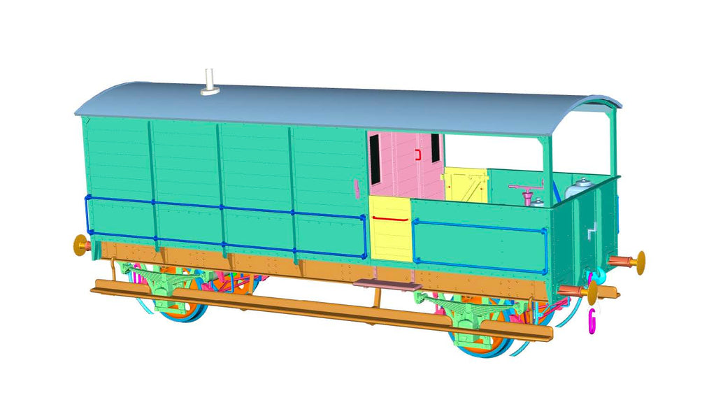 Dapol announce GWR 20T 'Toad' Brake Vans in O