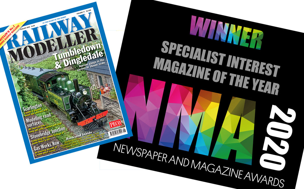 Breaking News! - Railway Modeller declared Magazine of the Year 2020 Winner in the NMA Awards