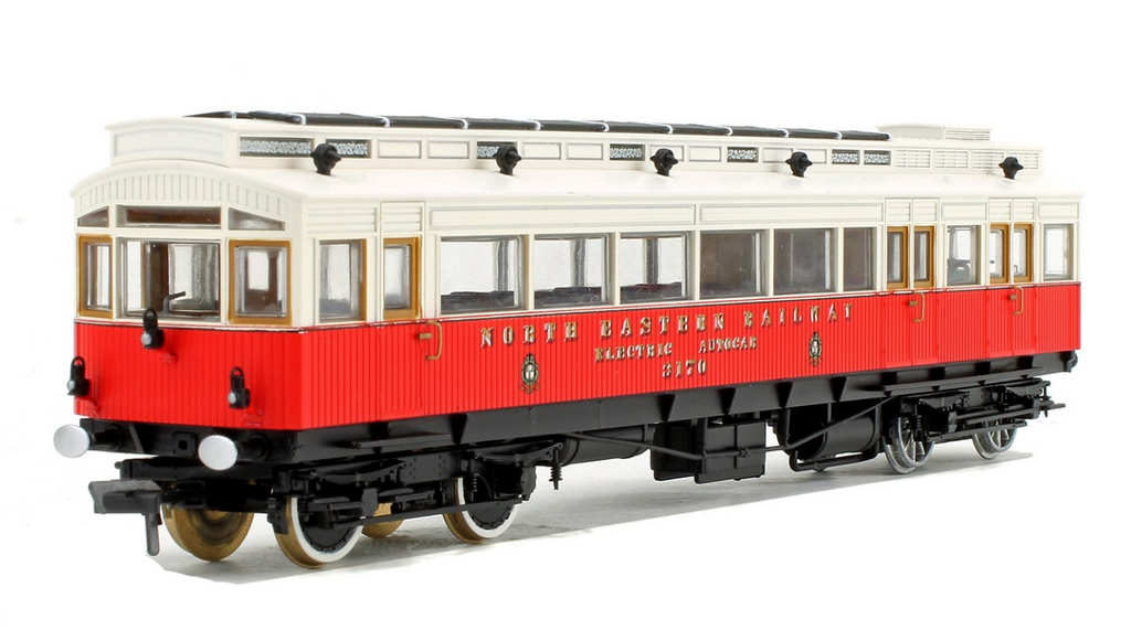 Rails of Sheffield - North Eastern Railway Electric Autocar - First Decorated Sample