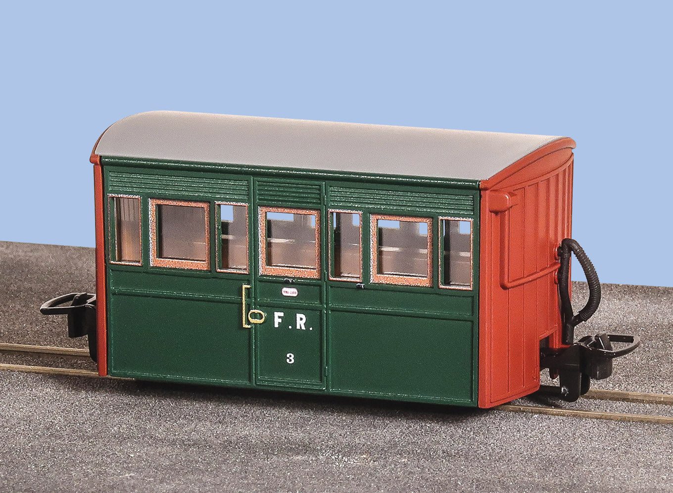OO-9 Bug Box Coach, Lackierung der 1970er/80er Jahre, Zoowagen