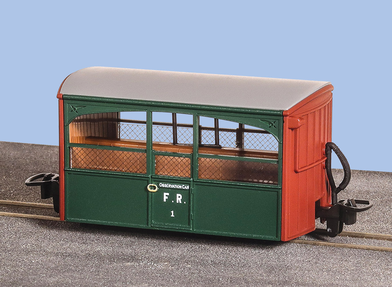 OO-9 Bug Box Coach, Lackierung der 1970er/80er Jahre, Zoowagen