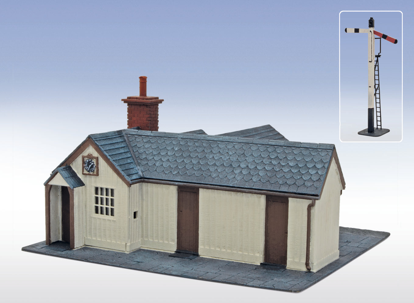 GWR-Bahnhofsgebäude aus Holz (Monkton Combe)