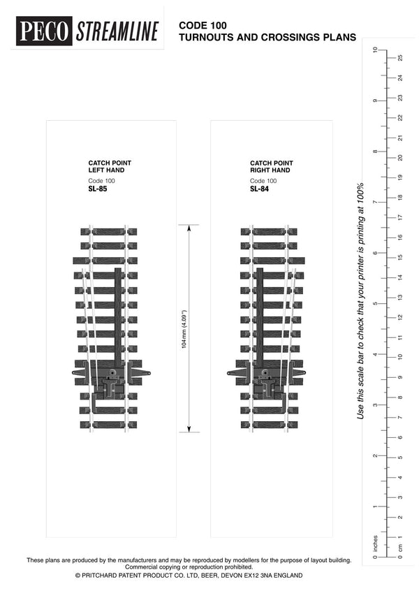 SL84 & SL85 Plan Sheet