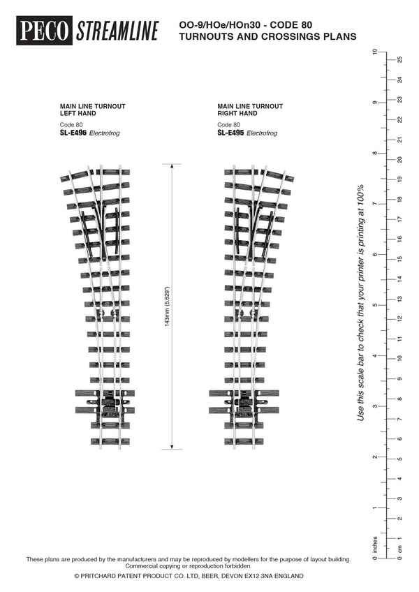 SLE495 & SLE496 Plan Sheet