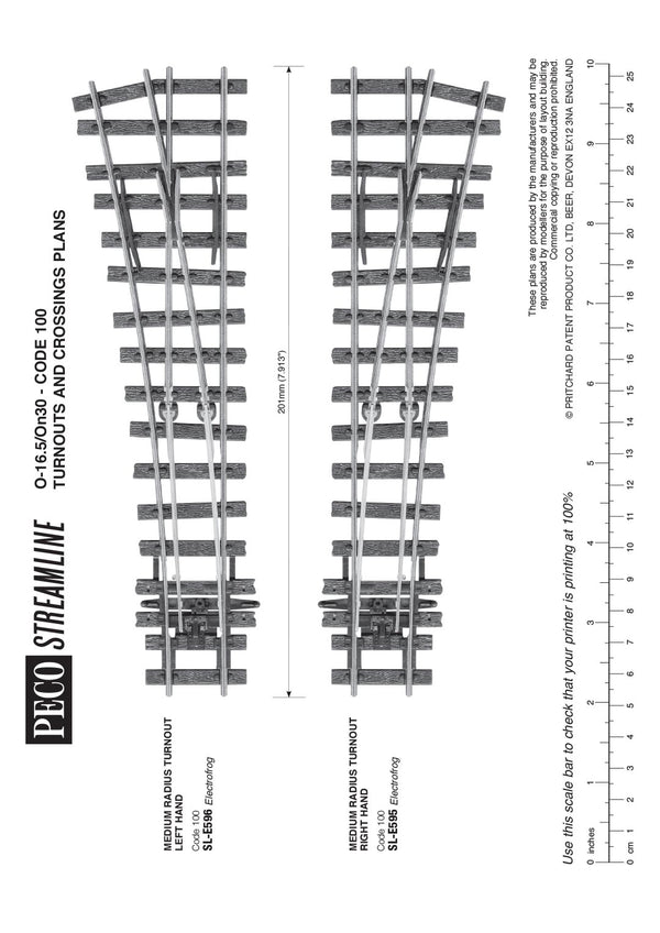SLE595 & SLE596 Plan Sheet