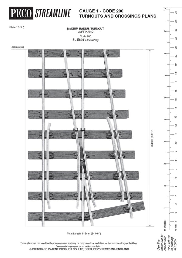 SLE896 Plan Sheet