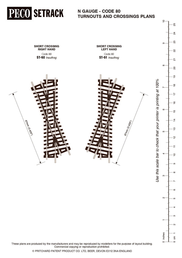 ST50 & ST51 Plan Sheet