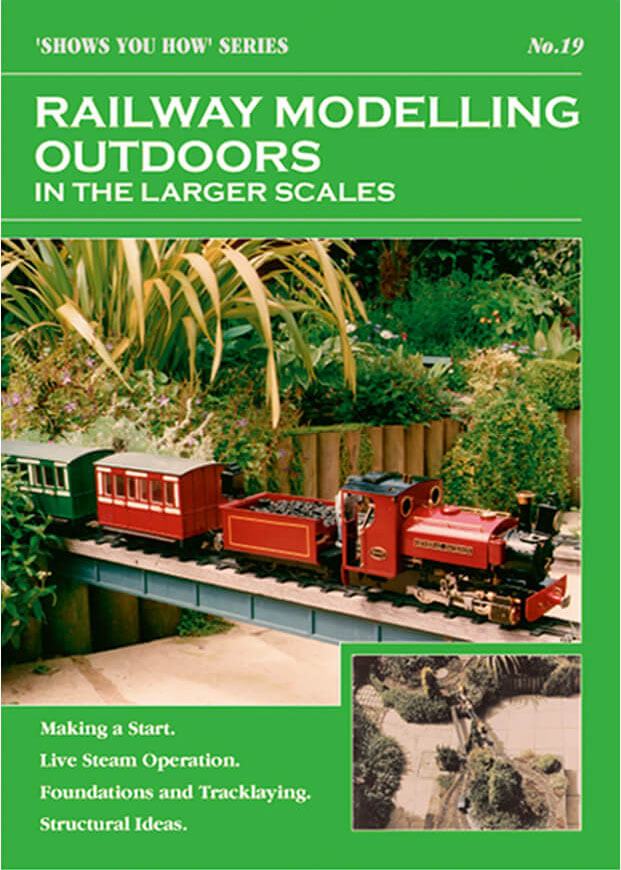 Eisenbahnmodellierung im Freien in größeren Maßstäben