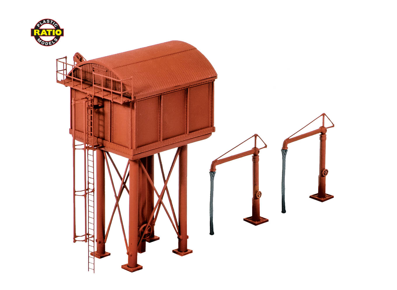 Quadratischer Wasserturm