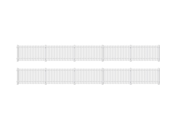 GWR Station Fencing, White