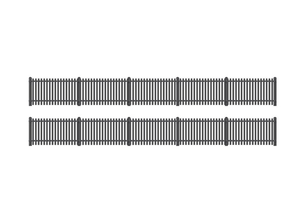 GWR Station Fencing, Black