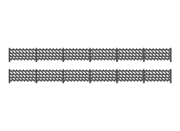 LMS Station Fencing, Black