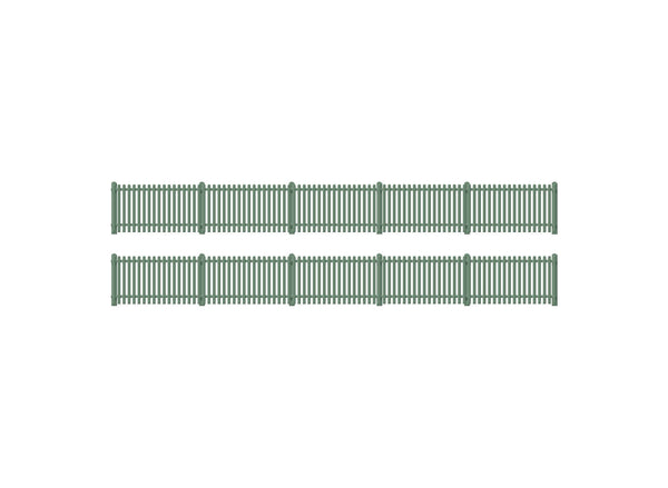 Straight Station Fencing, Green