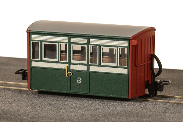 OO-9 FR Bug Box Coach, 3. Klasse, Early Preservation-Lackierung