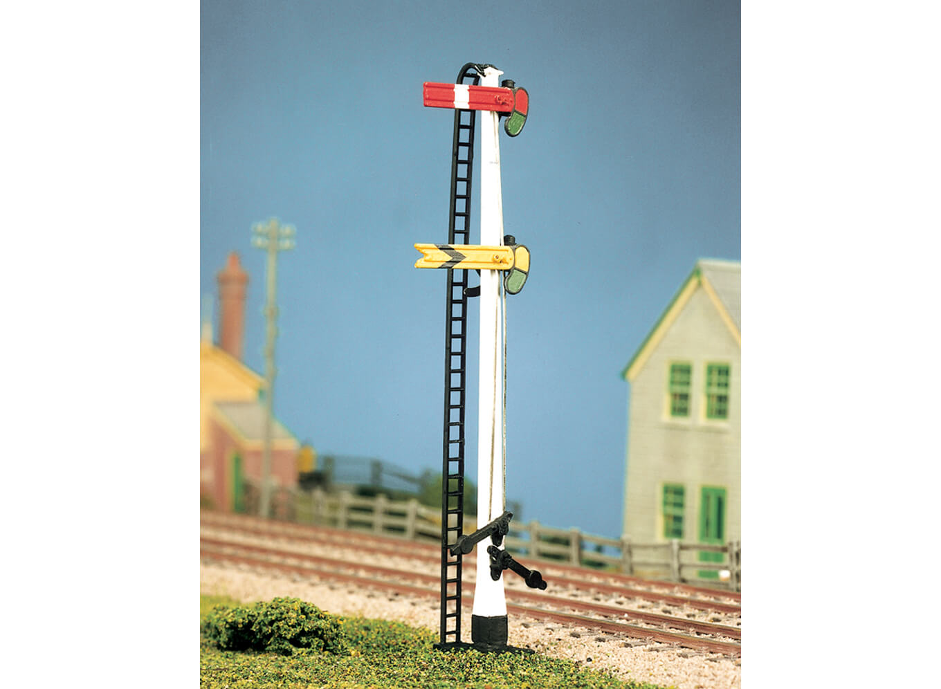 LNWR-Quadratpfostensignal