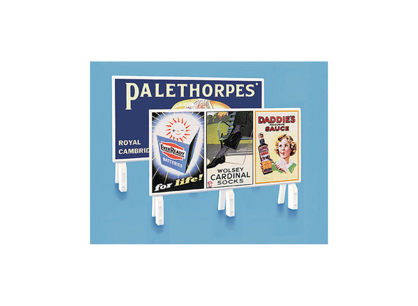 Hoardings, Steam Era