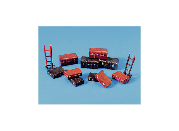 Trunks, Suitcases and Trolley 'Sack Truck'