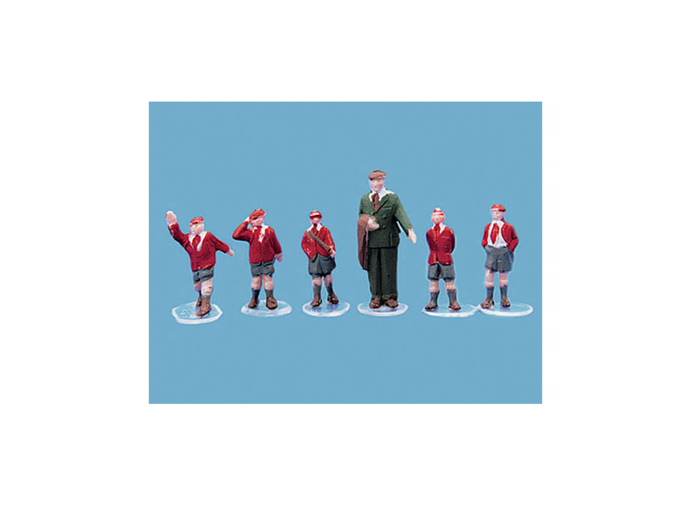Schoolboys and Master