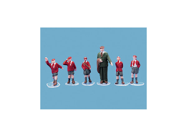Schoolboys and Master