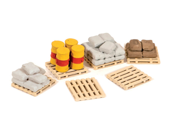 Pallets, Sacks and Barrels