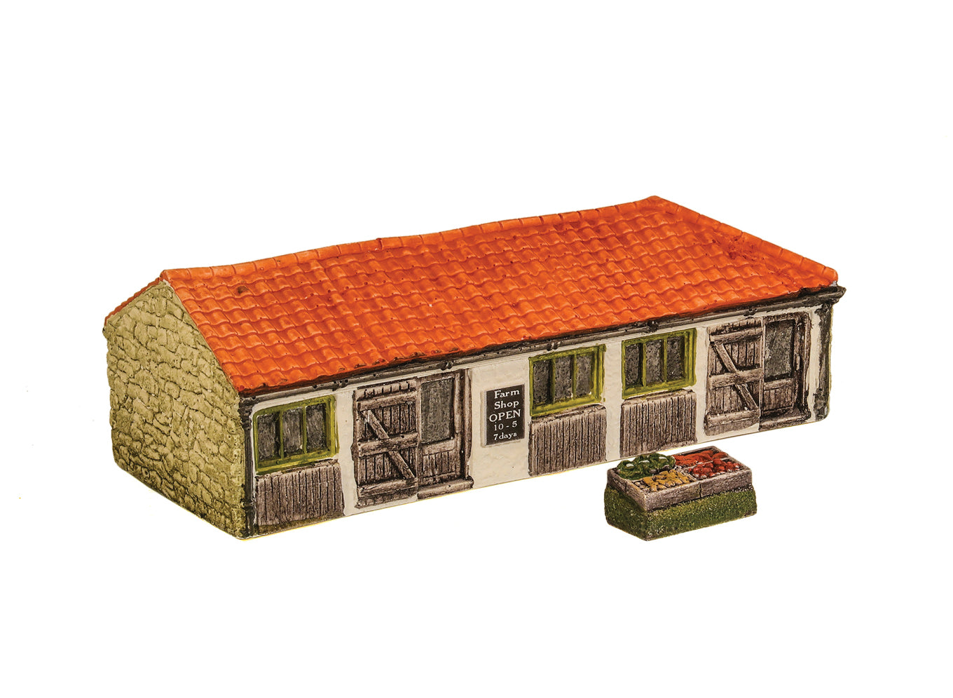 Farm Shop with Fruit and Veg Stall
