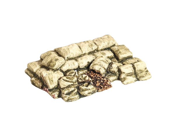 Partly opened stone chips shipment