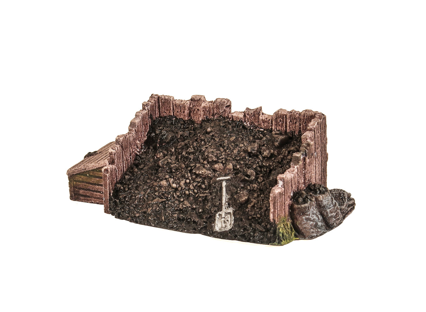 Old Wooden Coal Staith and Toolbox