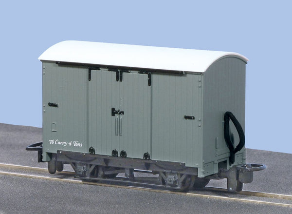OO-9 Box Van Unlettered Grey