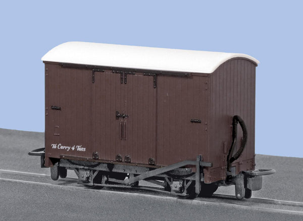 OO-9 Box Van Unlettered Brown