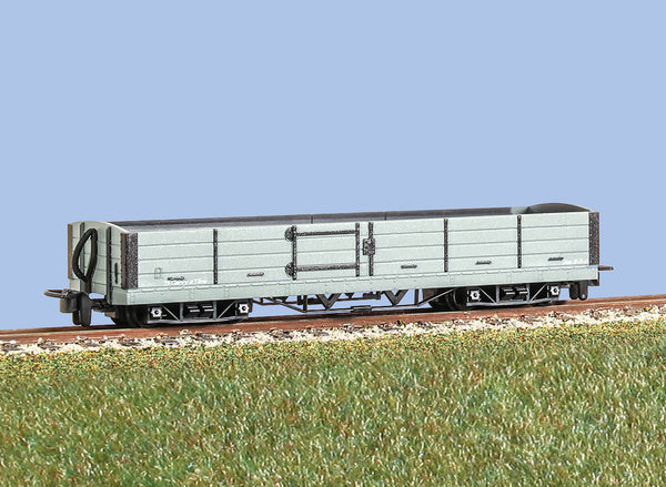 OO-9 Bogie Open Wagon Grey