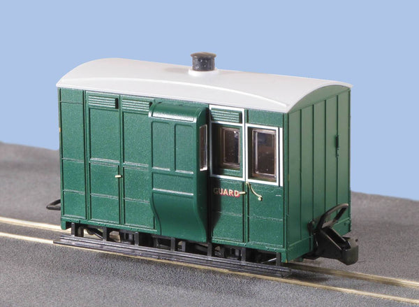 OO-9 4 Wheel Brake Coach without Buffers Glyn Valley Freelance