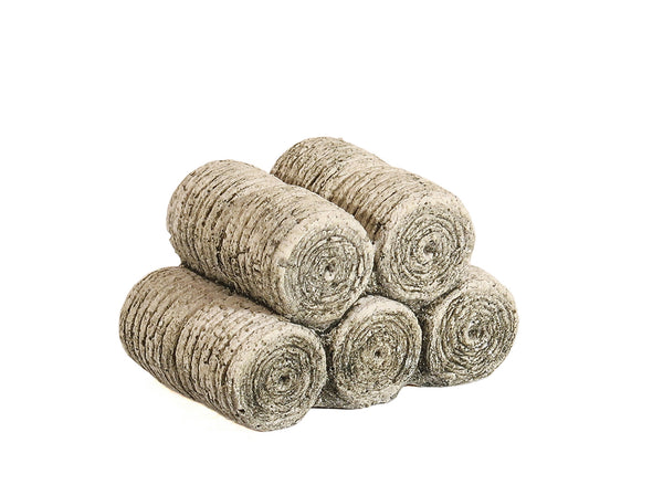 Round Hay Bales, Stacked