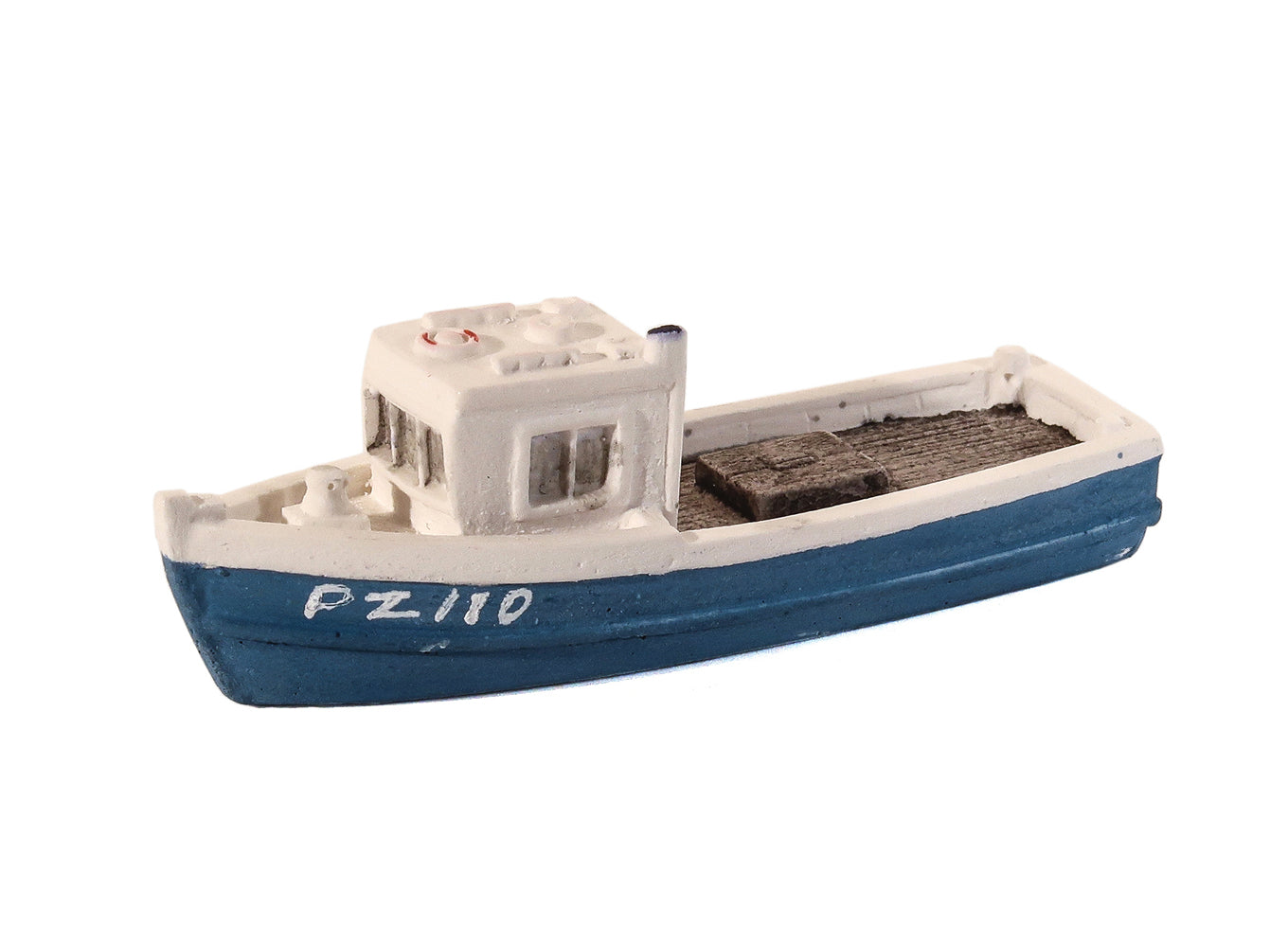 Fishing Boat, Blue