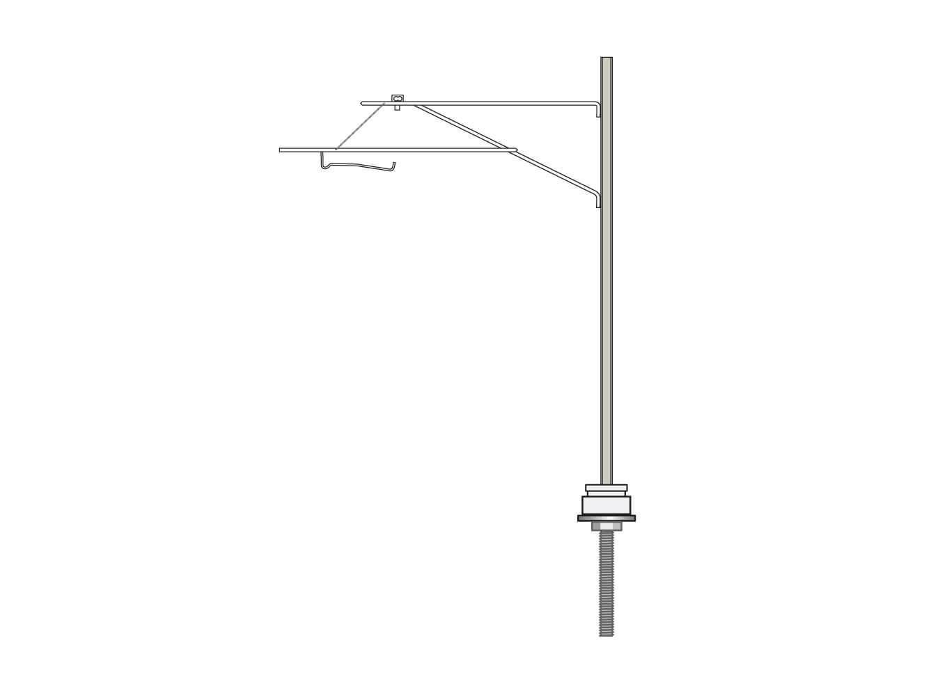 Catenary System Mast