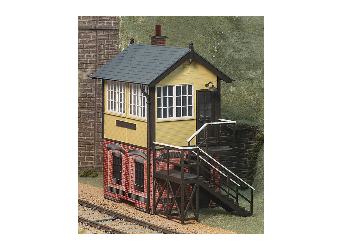 Brick Base Signal Box
