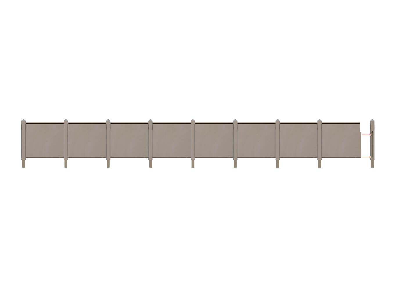 Concrete Fencing
