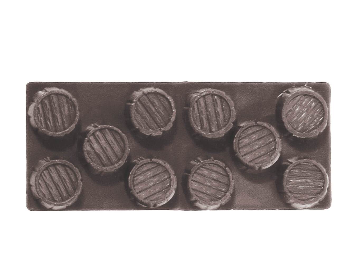 Barrels, Dark Brown