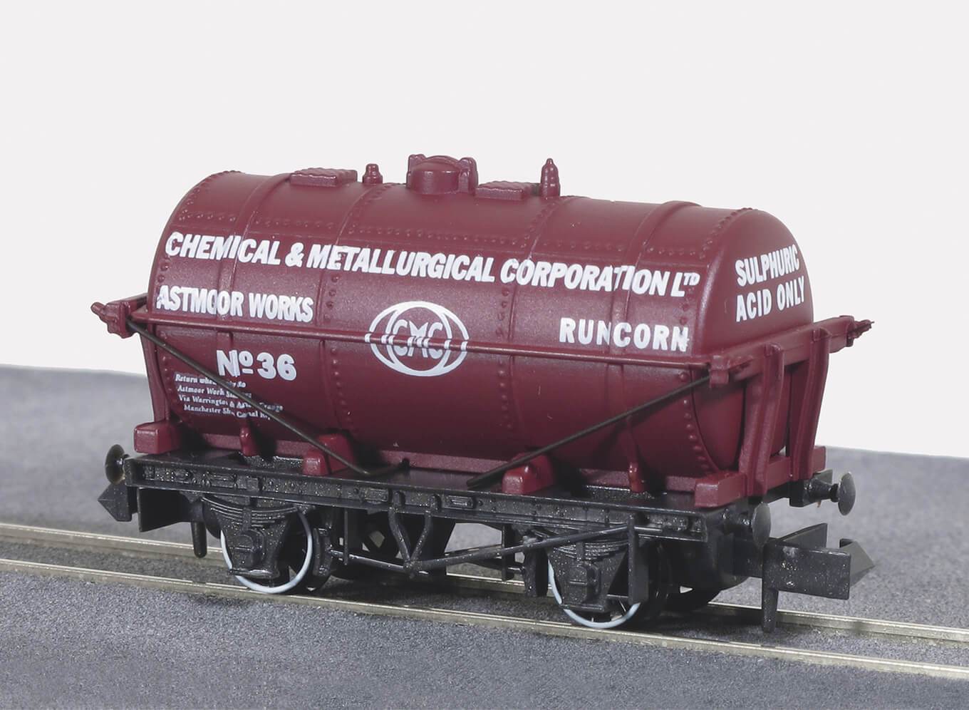 CMC Sulphuric Acid Tank Wagon
