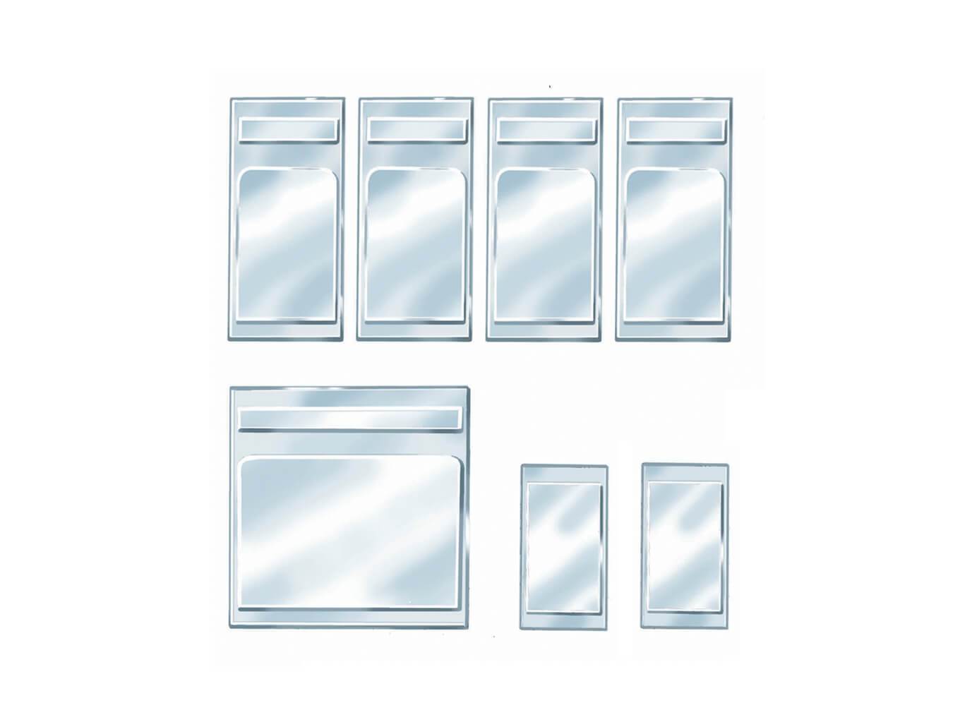 Coach Windows (Pack of 7)