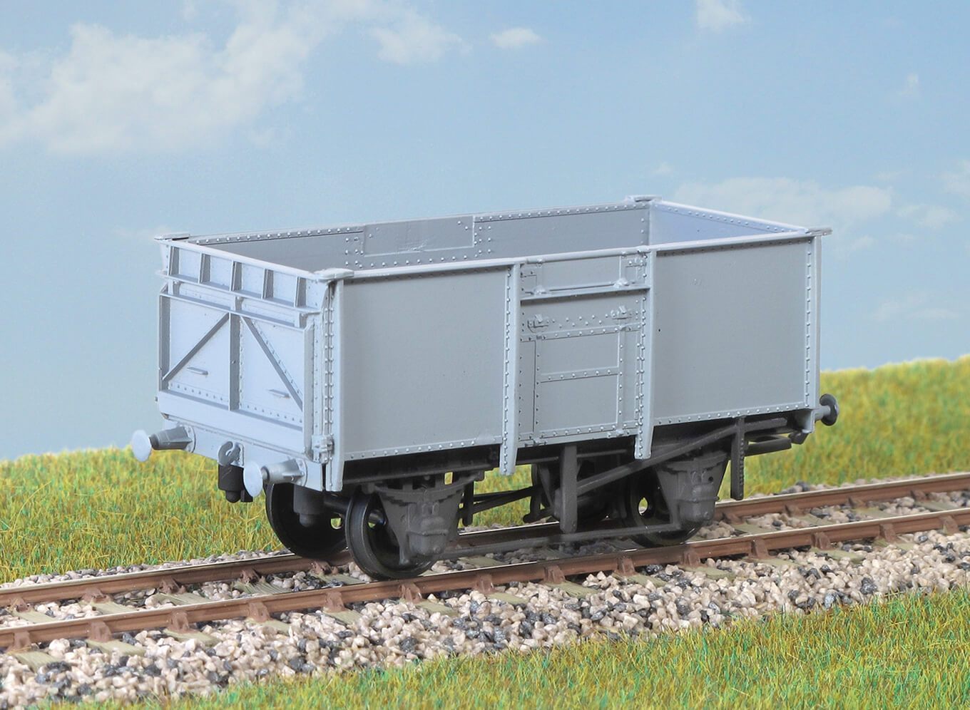 BR 16ton Min Wagon mit genietetem Aufbau
