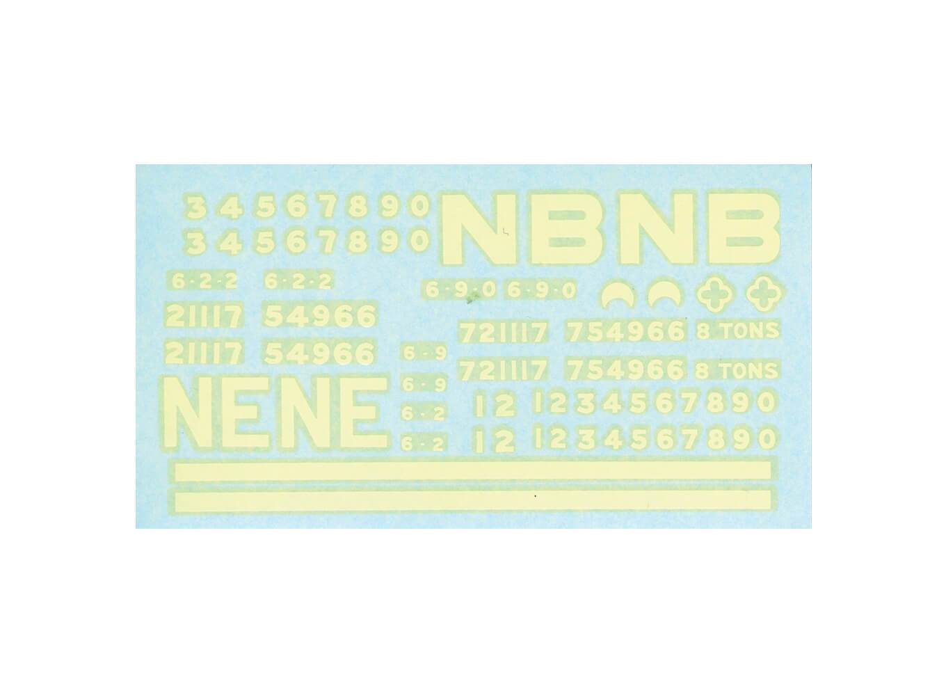 Transfers (Waterslide)NBR/LNER from kits PS01-02