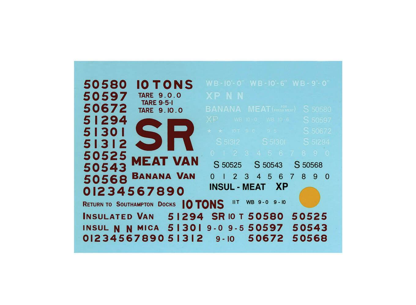 Banana and Meat Van Transfers (Waterslide)