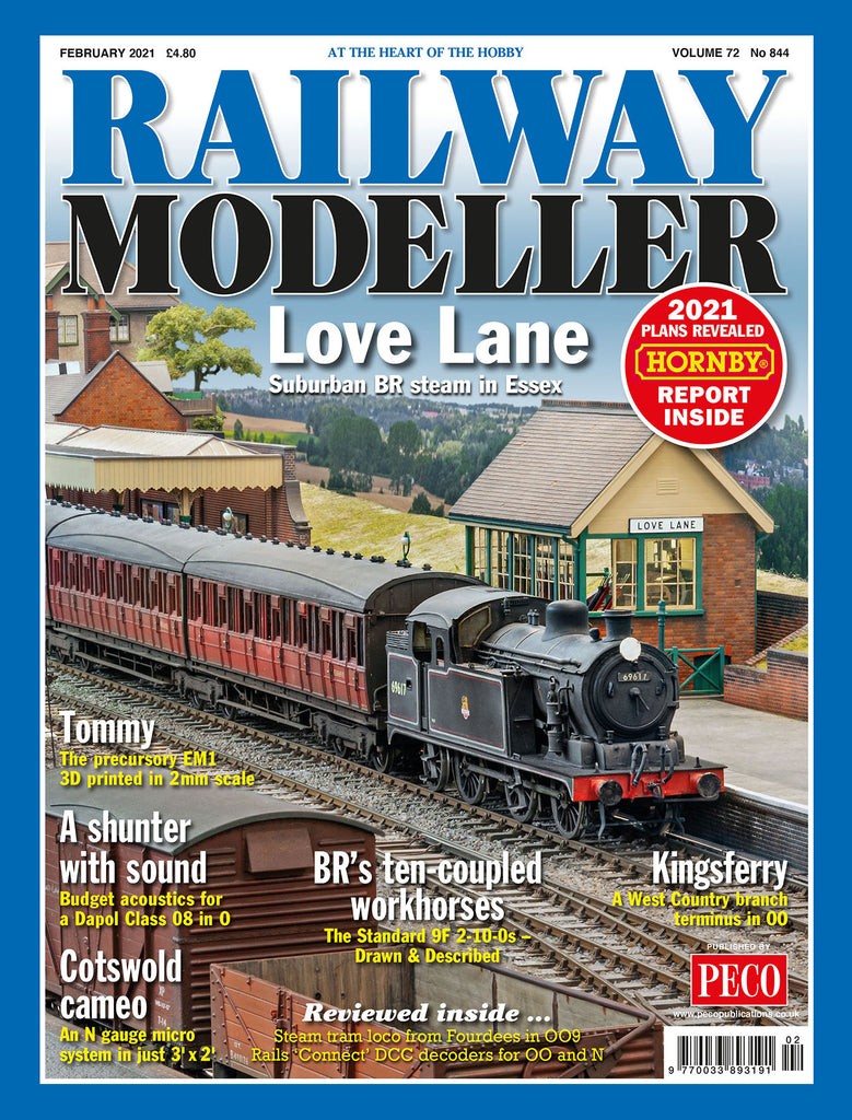 RAILWAY MODELLER Februar 2021 Band 72 Nr. 844