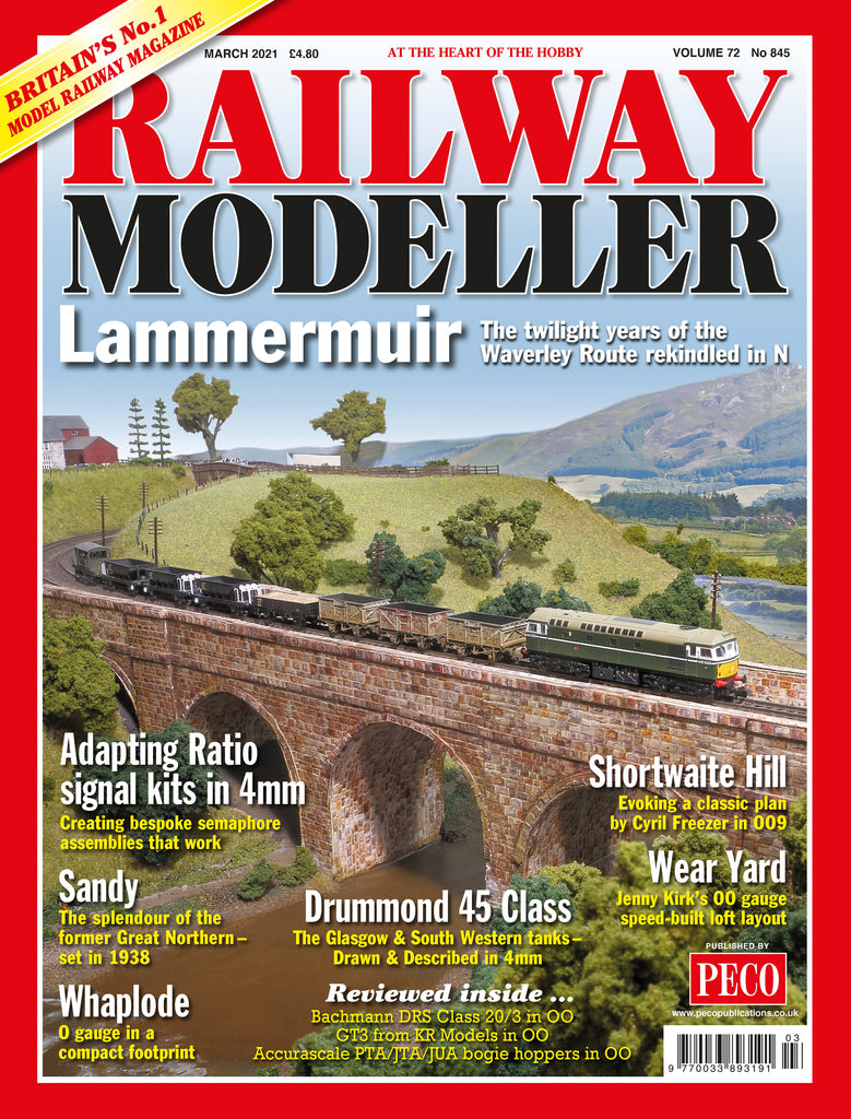 RAILWAY MODELLER März 2021 Band 72 Nr. 845