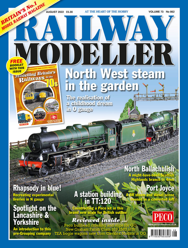 RAILWAY MODELLER August 2022 Band 73 Nr. 862