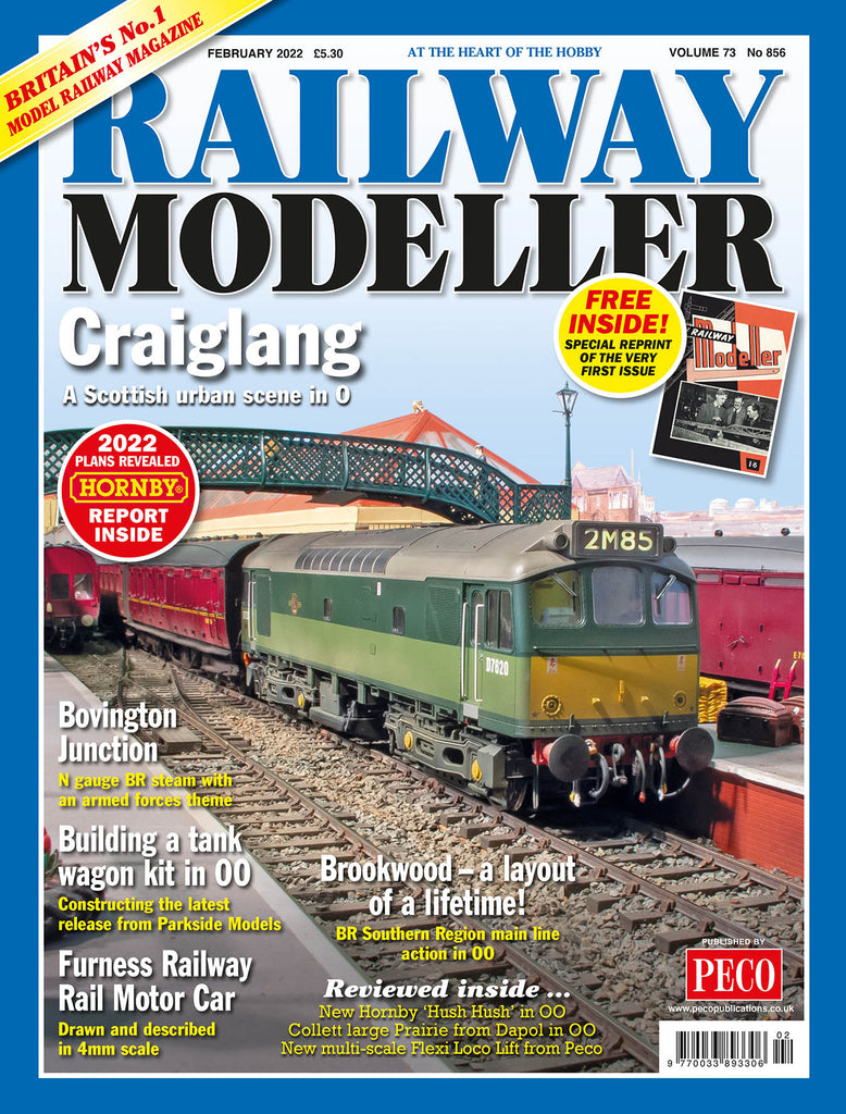 RAILWAY MODELLER Februar 2022 Band 73 Nr. 856