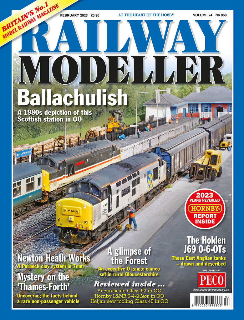 RAILWAY MODELLER Februar 2023 Band 74 Nr. 868