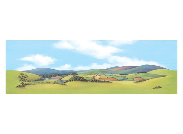Large Mountainous Landscape Backscene